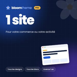 BloomTheme Pro — 1 site