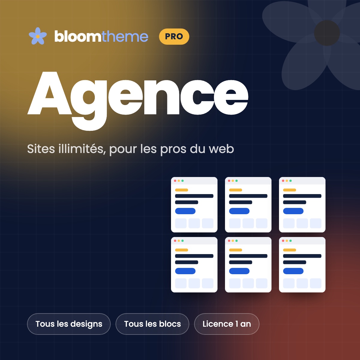 BloomTheme Pro — Agence